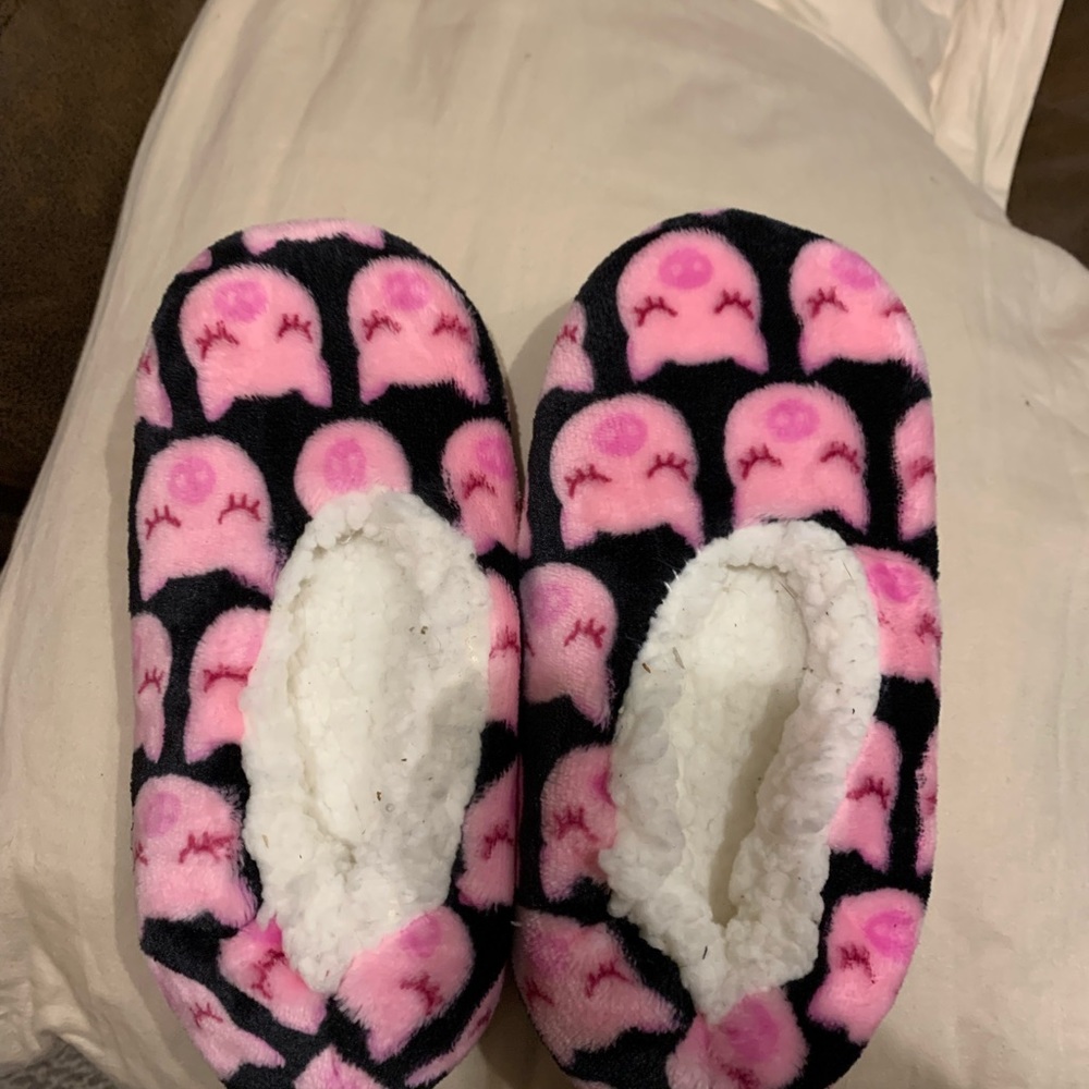Pig slippers size small